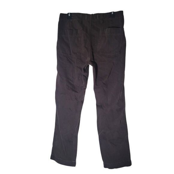 Abercrombie & Fitch | Men Lightweight Loose Jeans 30W 30L Brown Cotton Lyocell - Picture 4 of 7